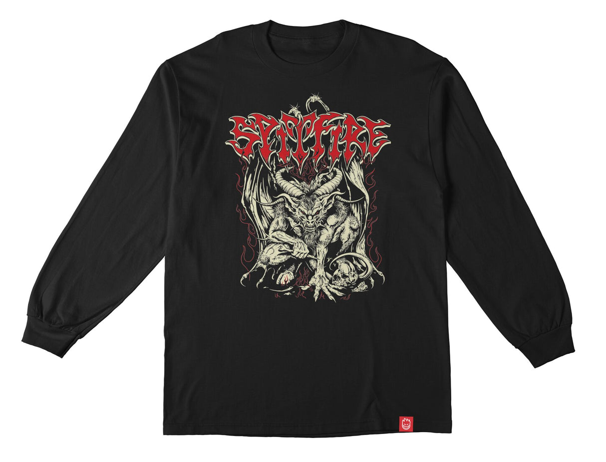 Spitfire Demon Black Multi L/s Shirt