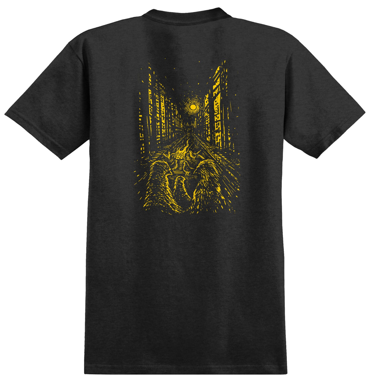 Anti-Hero Fireside Heather Asphalt S/s Shirt