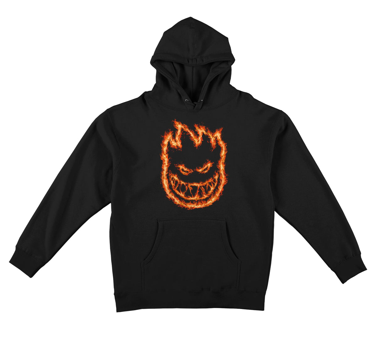 Spitfire Charred Remains Black Hooded Sweatshirt