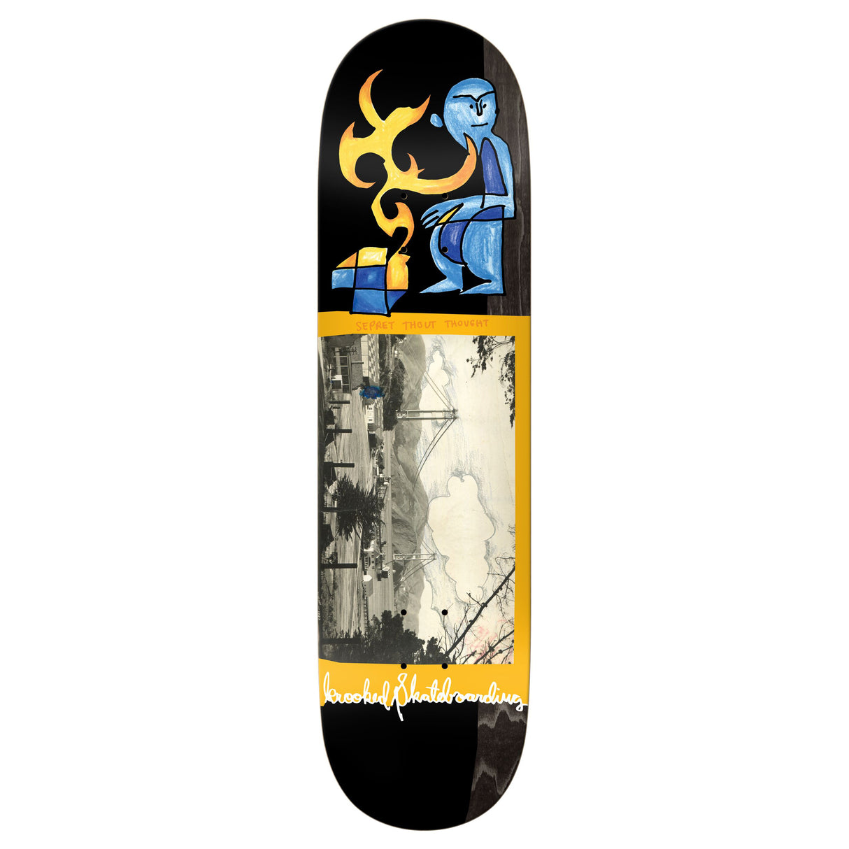 Krooked Cernicky Bridge - 8.5" Skateboard Deck