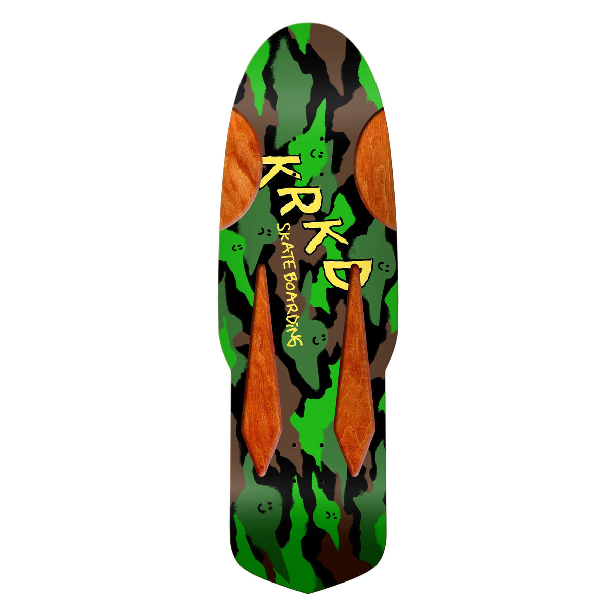 Krooked Kamo Diamond Quade Beamer 10.75" Skateboard Deck