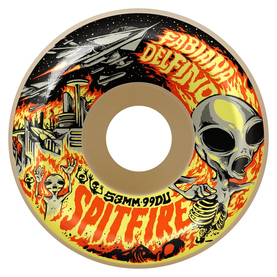 Spitfire F4 99a Fabiana Invasion Conical Full 54mm Wheels