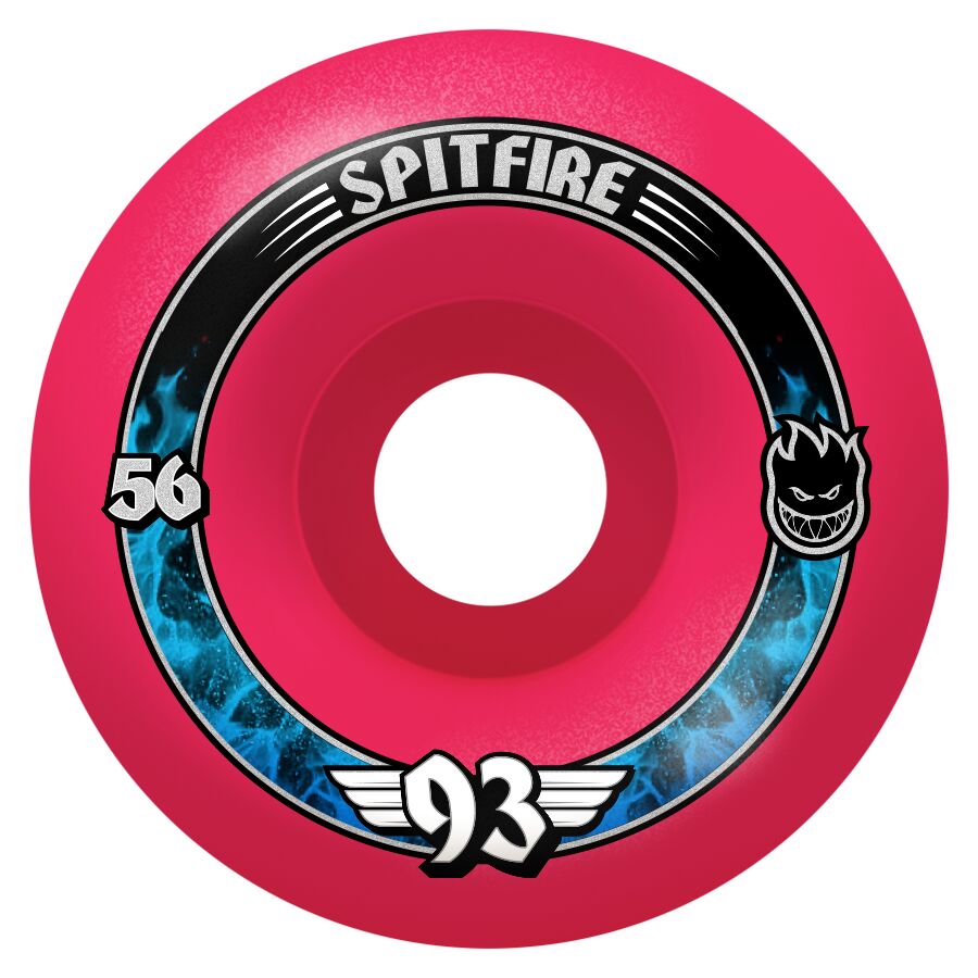 Spitfire F4 93 Radial Pink 56 56mm Skateboard Wheels