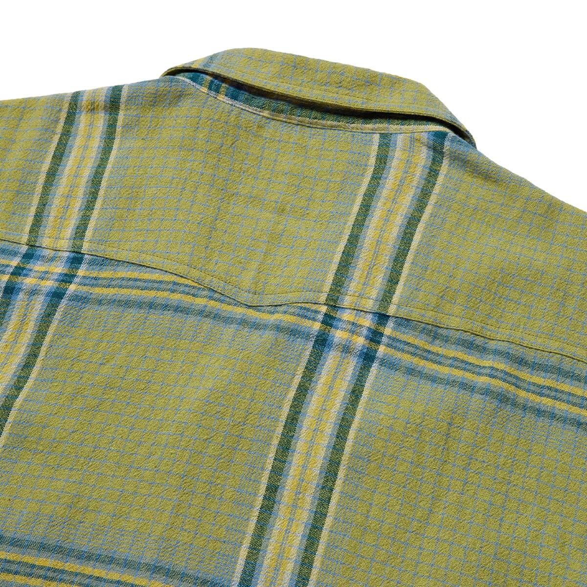 Seager Whippersnapper Moss Grid Plaid S/s Button Up Shirt