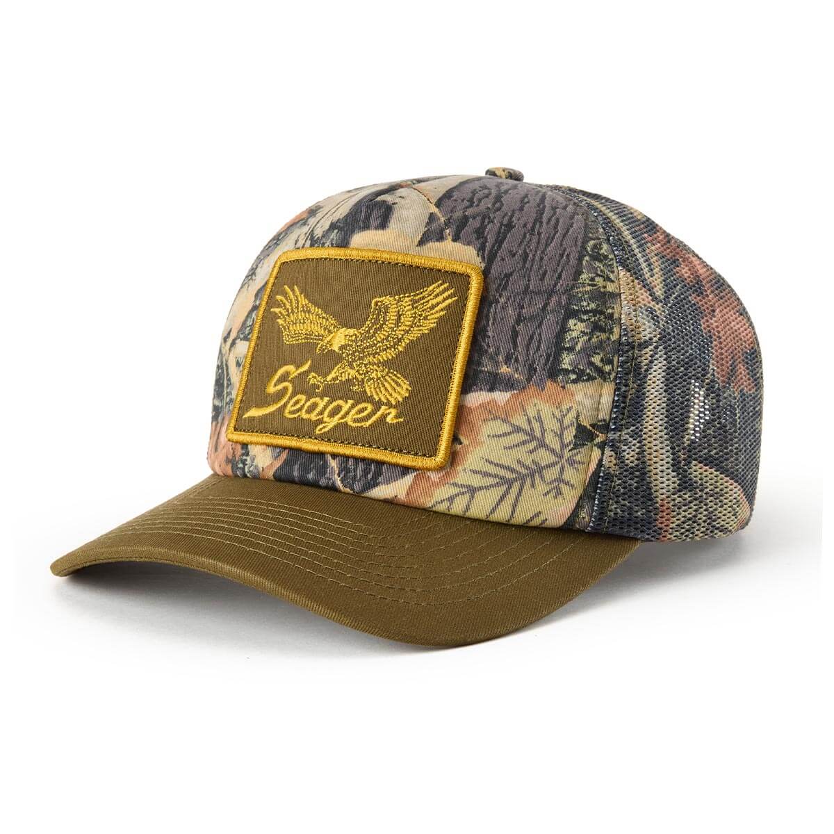 Seager Wingspan Camo/Woodland Trucker Snapback Hat