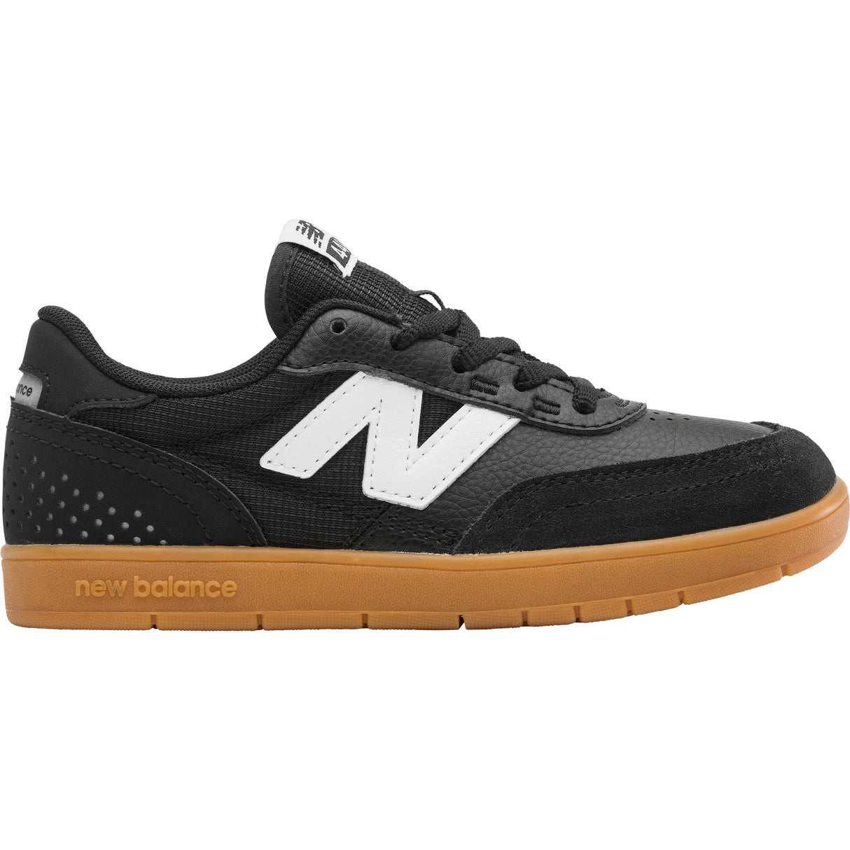 New Balance Numeric 440 V2 Kids Black/Gum Skate Shoes (Y440BLK)