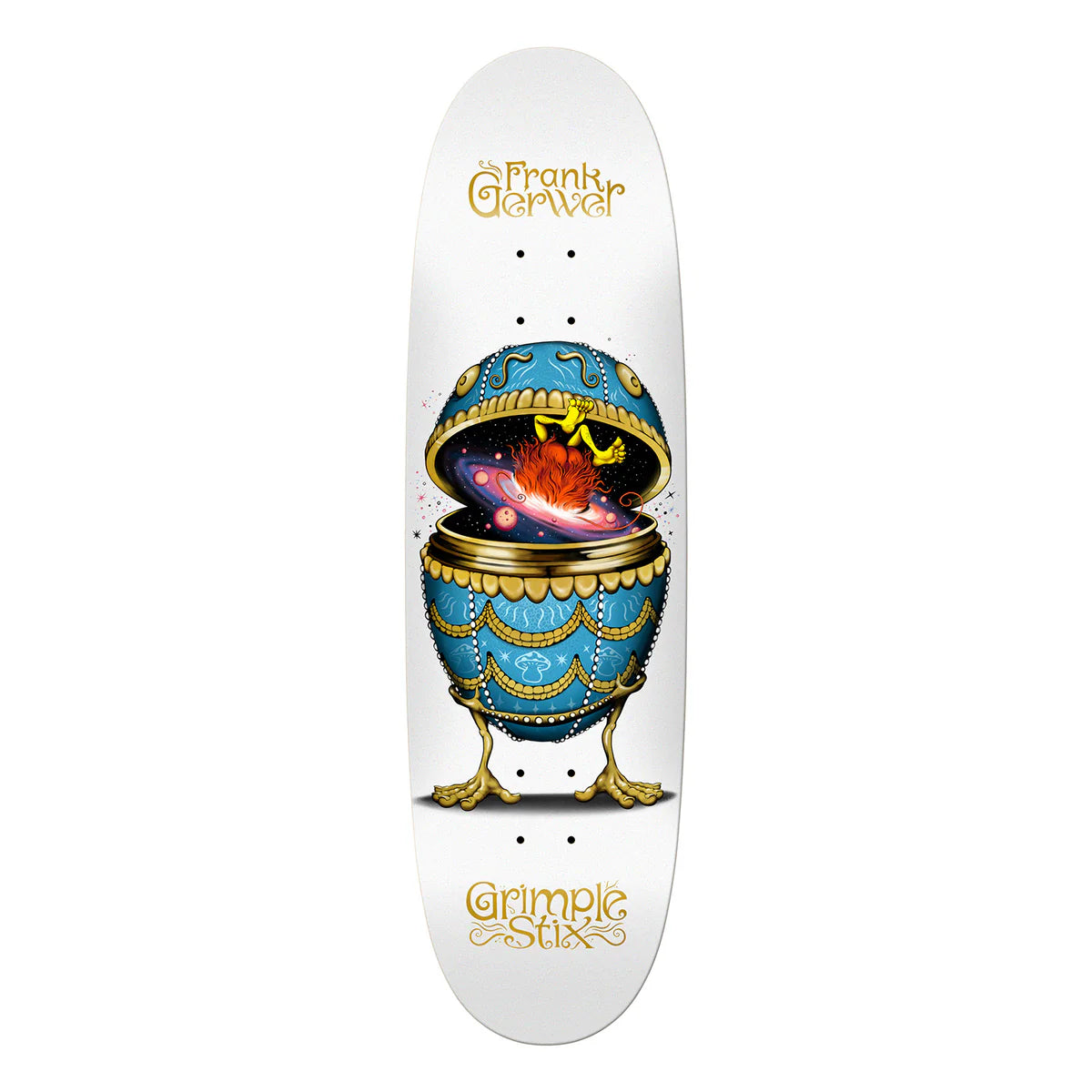 Anti-Hero Grimple Stix Frank Gerwer Fabrage 9.1" Football Skateboard Deck