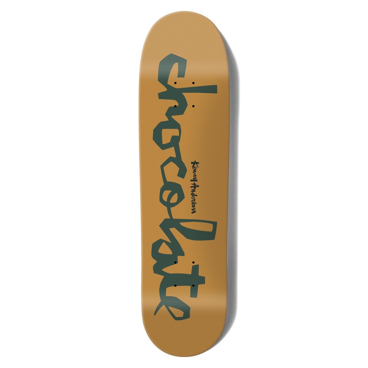 Chocolate Kenny Anderson OG Chunk 8.5" Skidul Shaped Skateboard – LA Skate Co