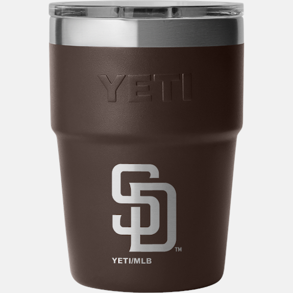 Yeti San Diego Padres MLB Brown Rambler 16oz Stackable Cup