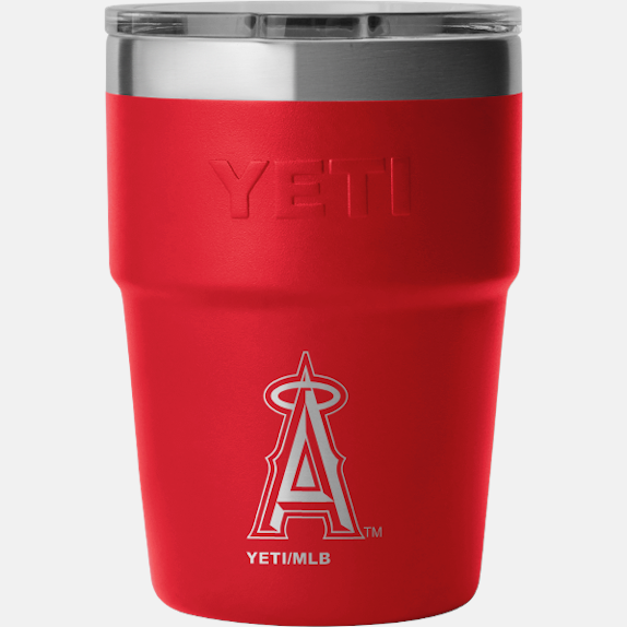 Yeti Los Angeles Angels MLB Rescue Red Rambler 16oz Stackable Cup