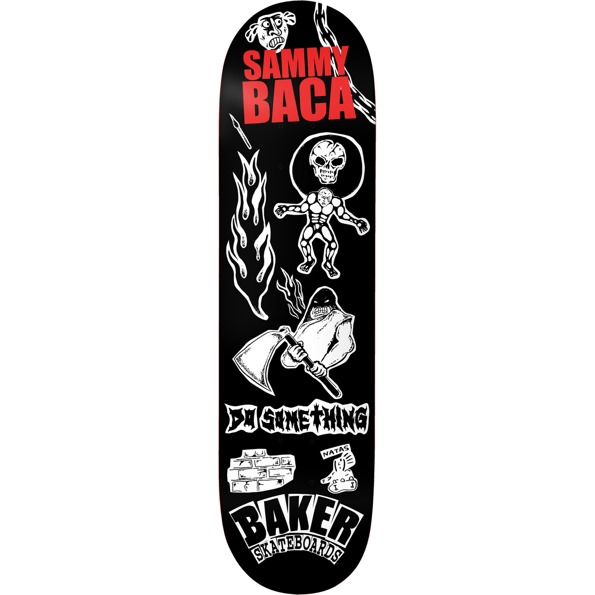 Baker Sammy Baca Divine Evil 8.5" Skateboard Deck
