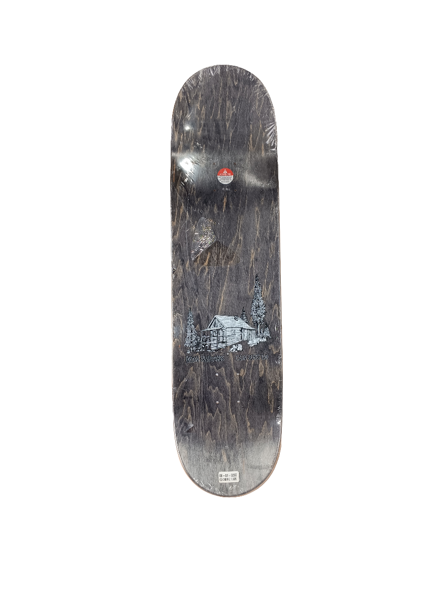 Heroin Skateboards Craig Questions CQ Cabin Size 8.625 Vintage NOS Deck