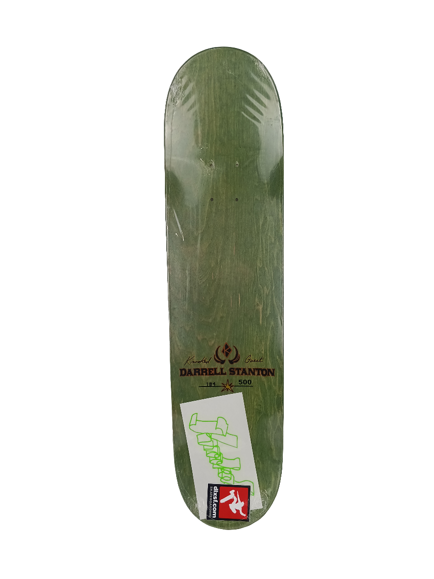 Krooked Darrell Stanton Guest Model Lion King DS Black Yellow Gold Vintage NOS Deck 184/500
