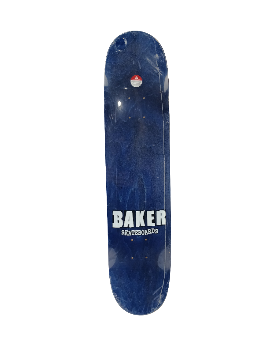 Baker Jim Greco Hammer Gold Foil White Size 7.5" Vintage NOS Deck