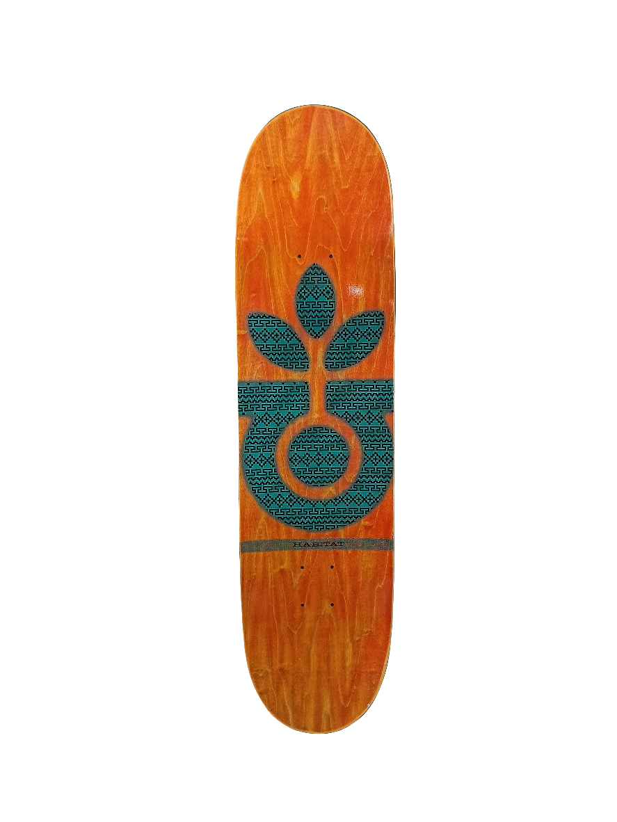 Habitat Fred Gall Freddy Bloom Red/Black 8.5" Skateboard Deck RP
