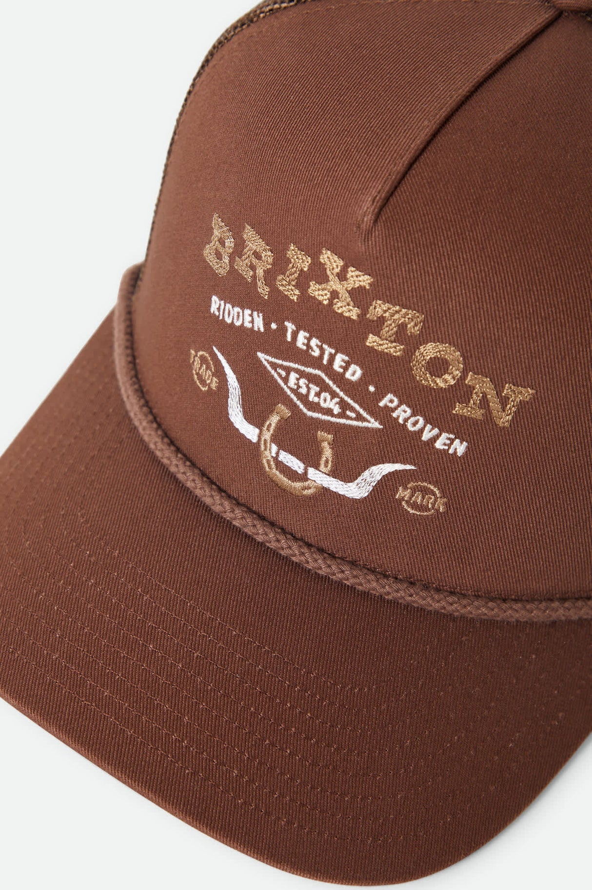 Brixton Beekman Brown/Brown C NP MP Trucker Hat