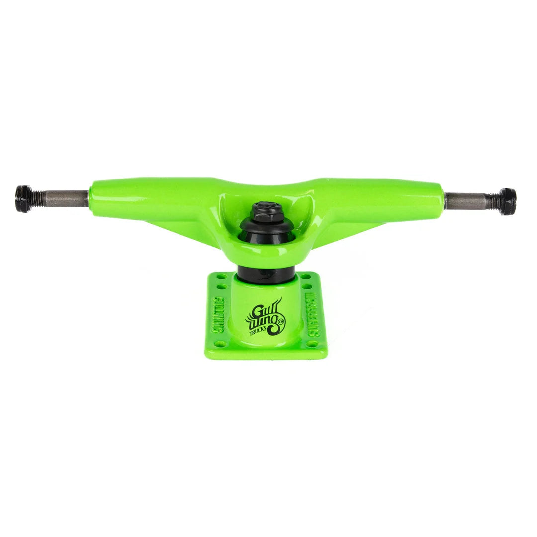 Gullwing Pro III Neon Green 9.0" Skateboard Truck