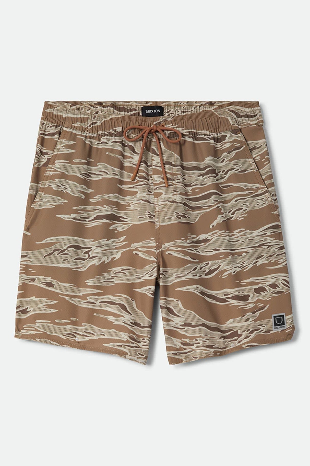 Brixton Journey Desert Tiger Camo Active Shorts