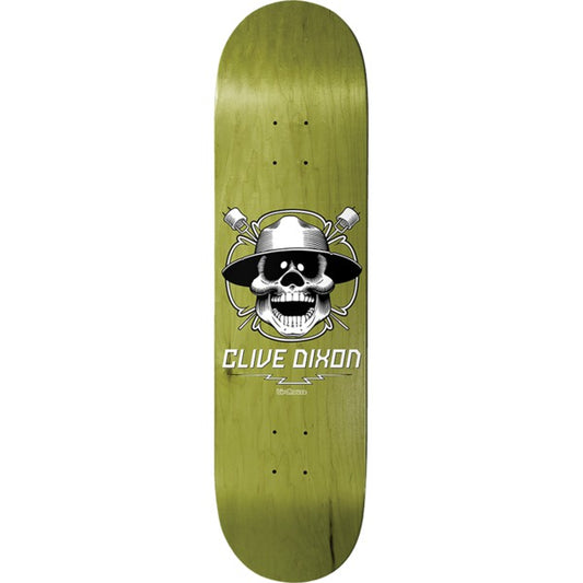 Birdhouse Clive Dixon Skull 8.5" Assorted Stain Skateboard Deck