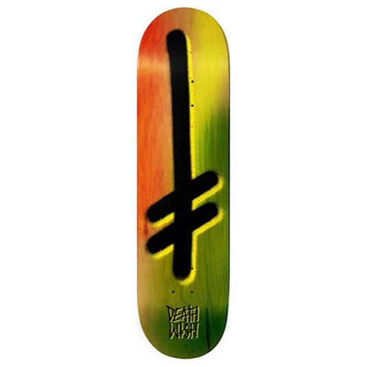 Deathwish Gang Logo Earth 8.25" Skateboard Deck