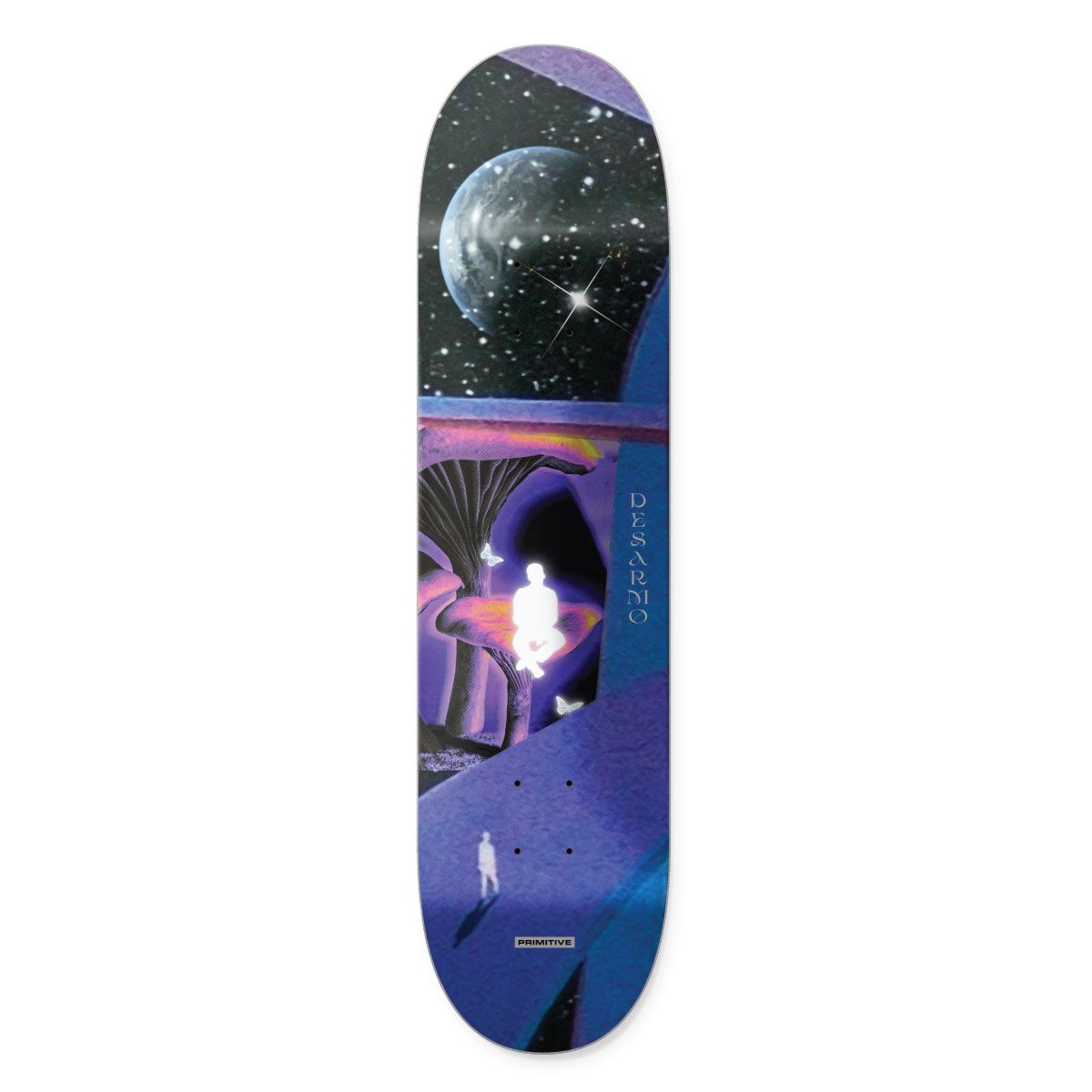 Primitive Desarmo Parallel Blue Skateboard Deck