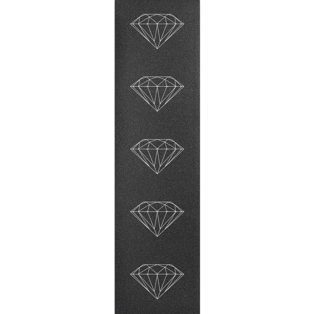 Diamond Brilliant White Skateboard Griptape