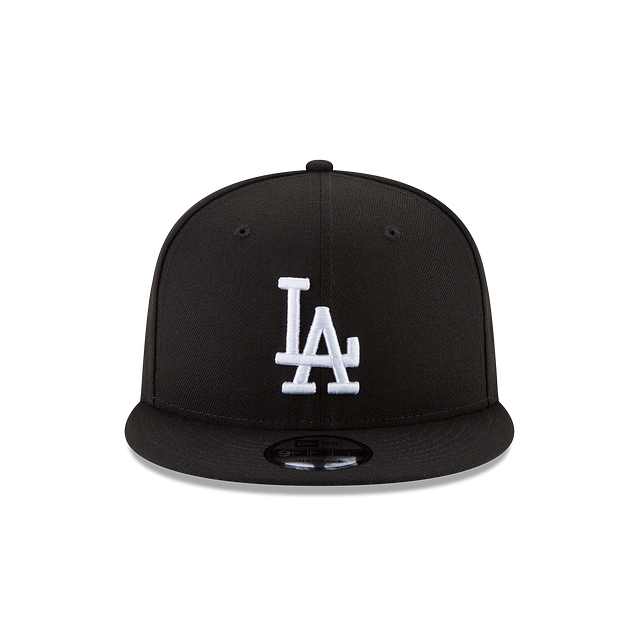 New Era Los Angeles Dodgers Basic Black/White 9Fifty Snapback Hat