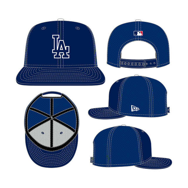 New Era Los Angeles Dodgers 2026 Batting Practice 9Fifty Snapback Hat