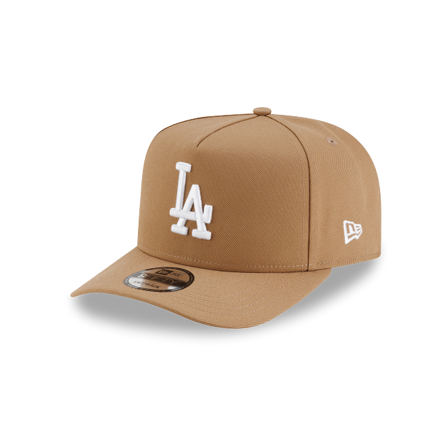 New Era Los Angeles Dodgers 950AF A-Frame Khaki Snapback Hat