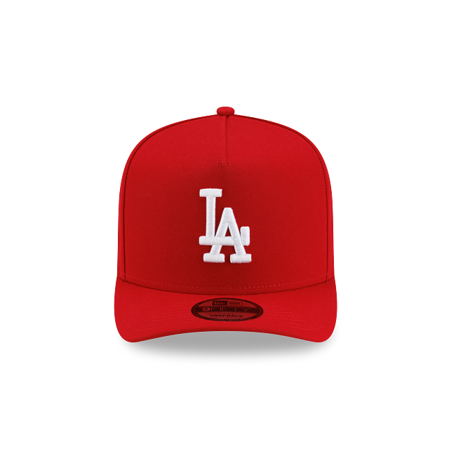 New Era Los Angeles Dodgers Basic Scarlet 9Fifty A-Frame Precurved Hat