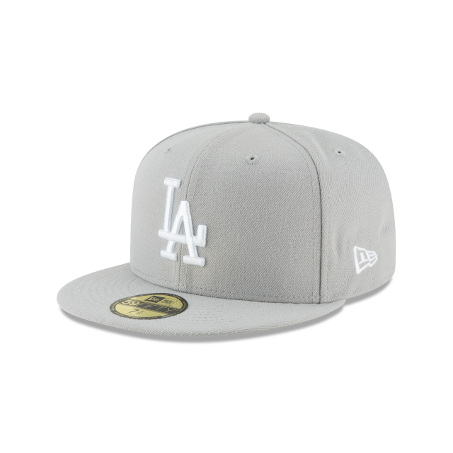 New Era Los Angeles Dodgers Basic Graphite 59Fifty Fitted Hat