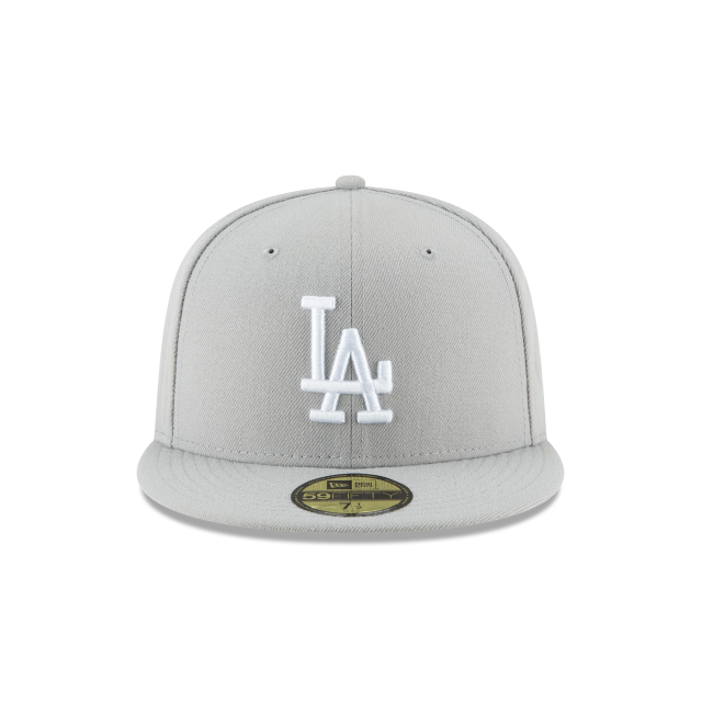New Era Los Angeles Dodgers Basic Graphite 59Fifty Fitted Hat
