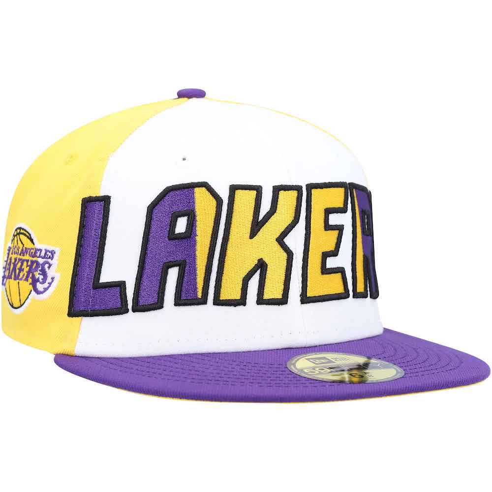 New Era Los Angeles Lakers Back Half 9Fifty OTC Snapback Hat