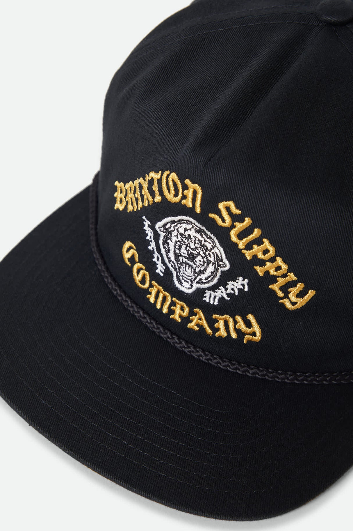 Brixton Morado Black MP Snapback Hat