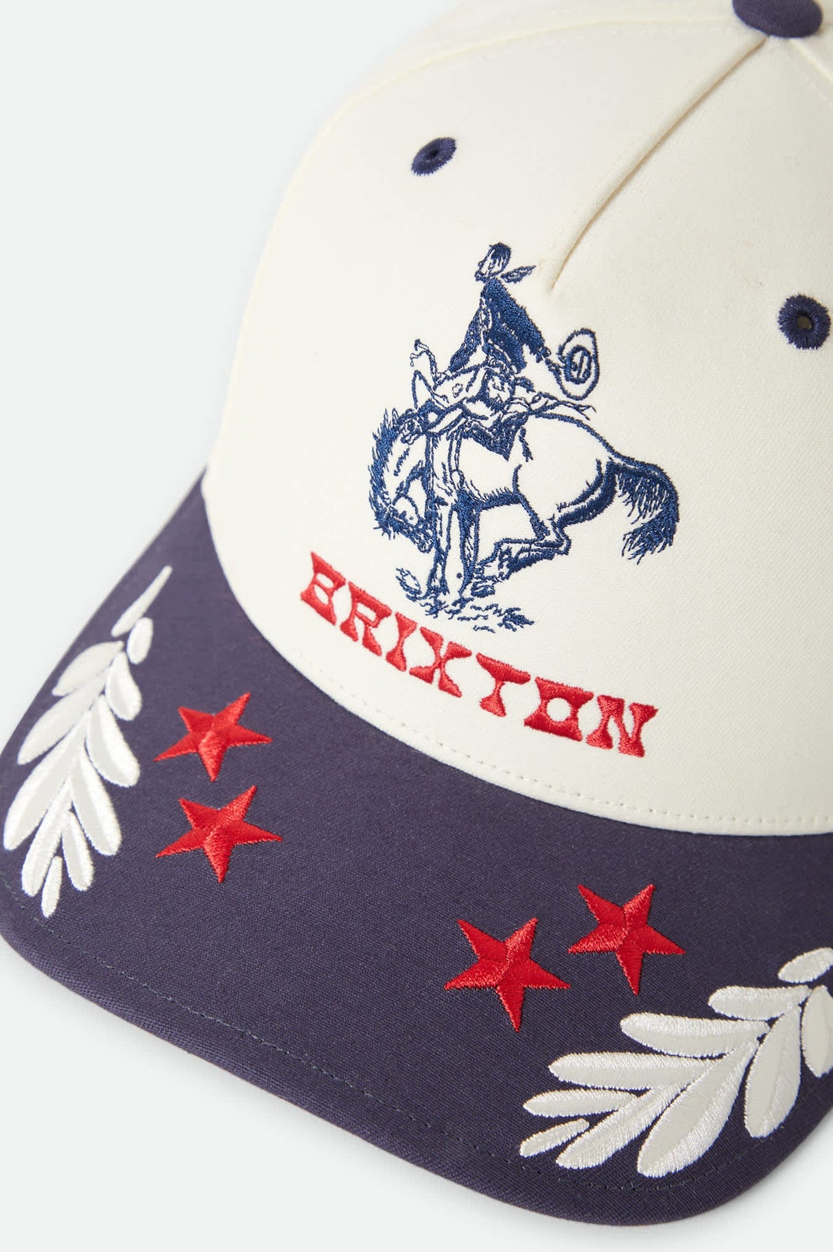 Brixton Rodeo C OFF White/Navy NP MP Women's Snapback Hat