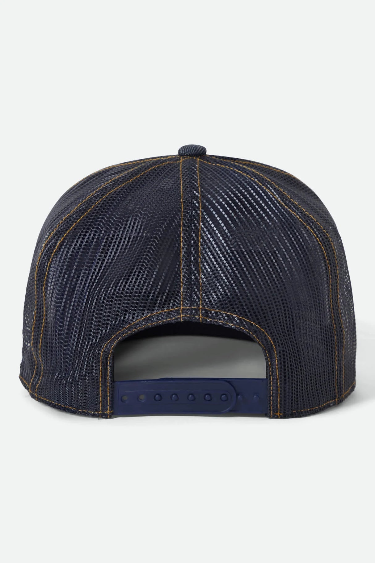 Brixton Chains NP HP Dark Denim Navy Snapback Hat