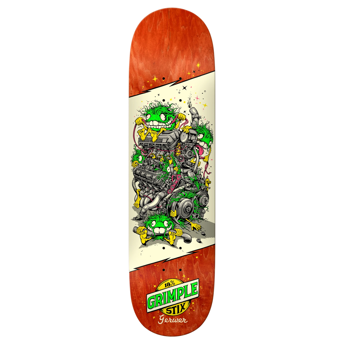 Anti-Hero Gerwer Grimple Revs 8.28" Skateboard Deck