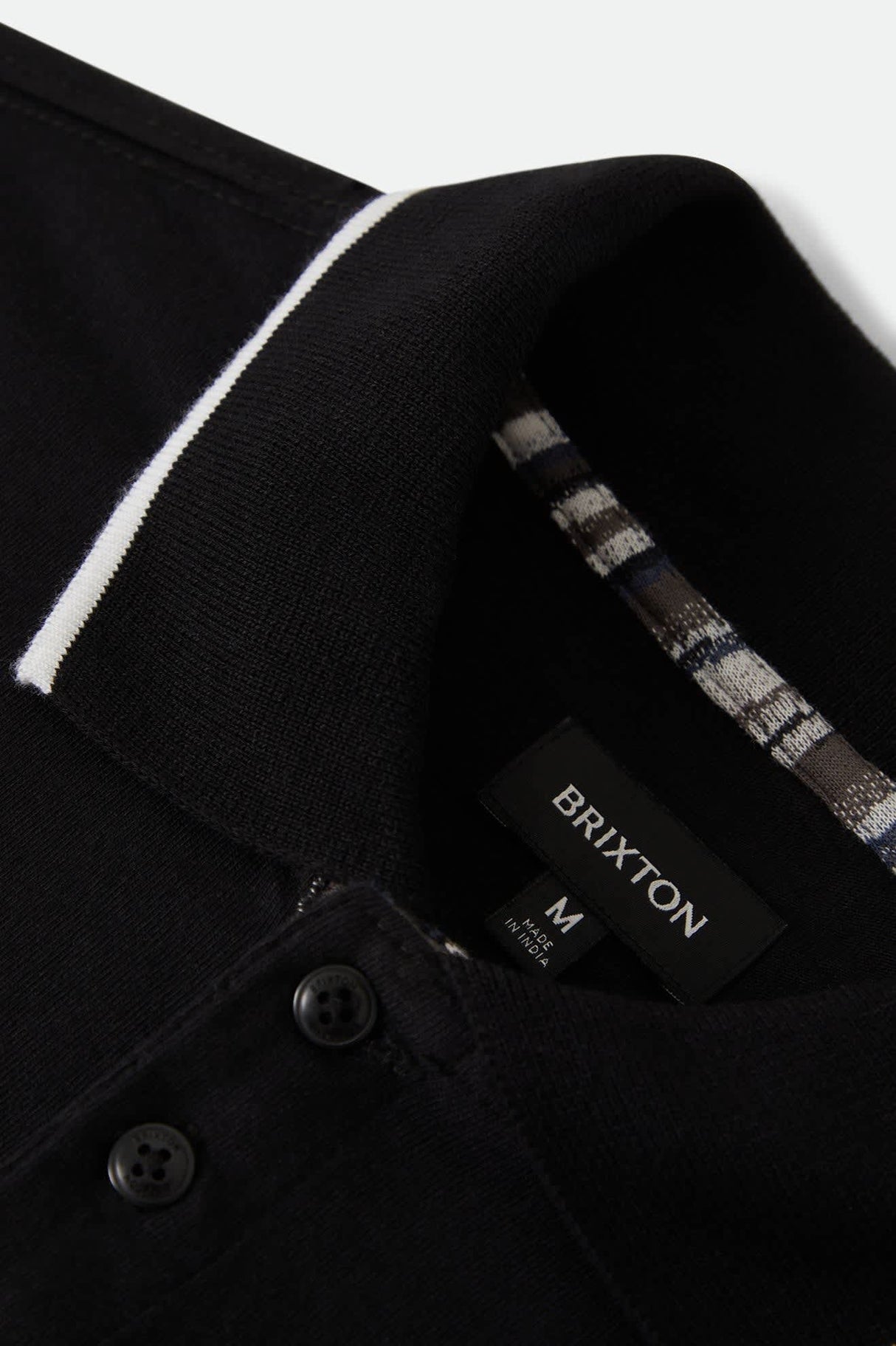 Brixton Anton Black S/s Polo