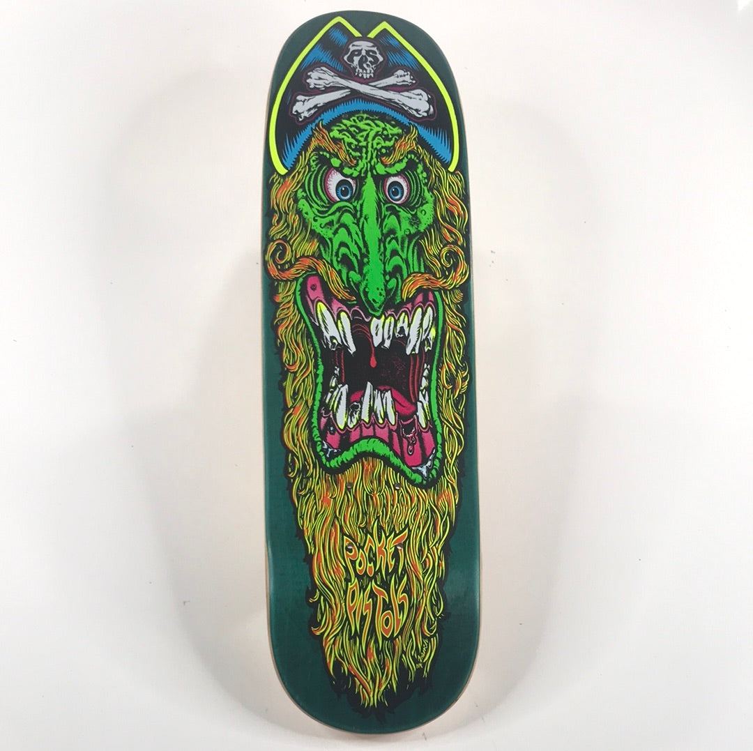 Pocket Pistols Team Pirate Multi 7.5 Skateboard Deck