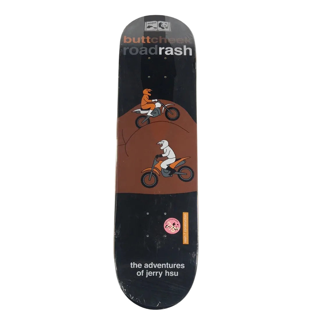 Enjoi Jerry Hsu Road Rash 7.75” Vintage NOS Deck