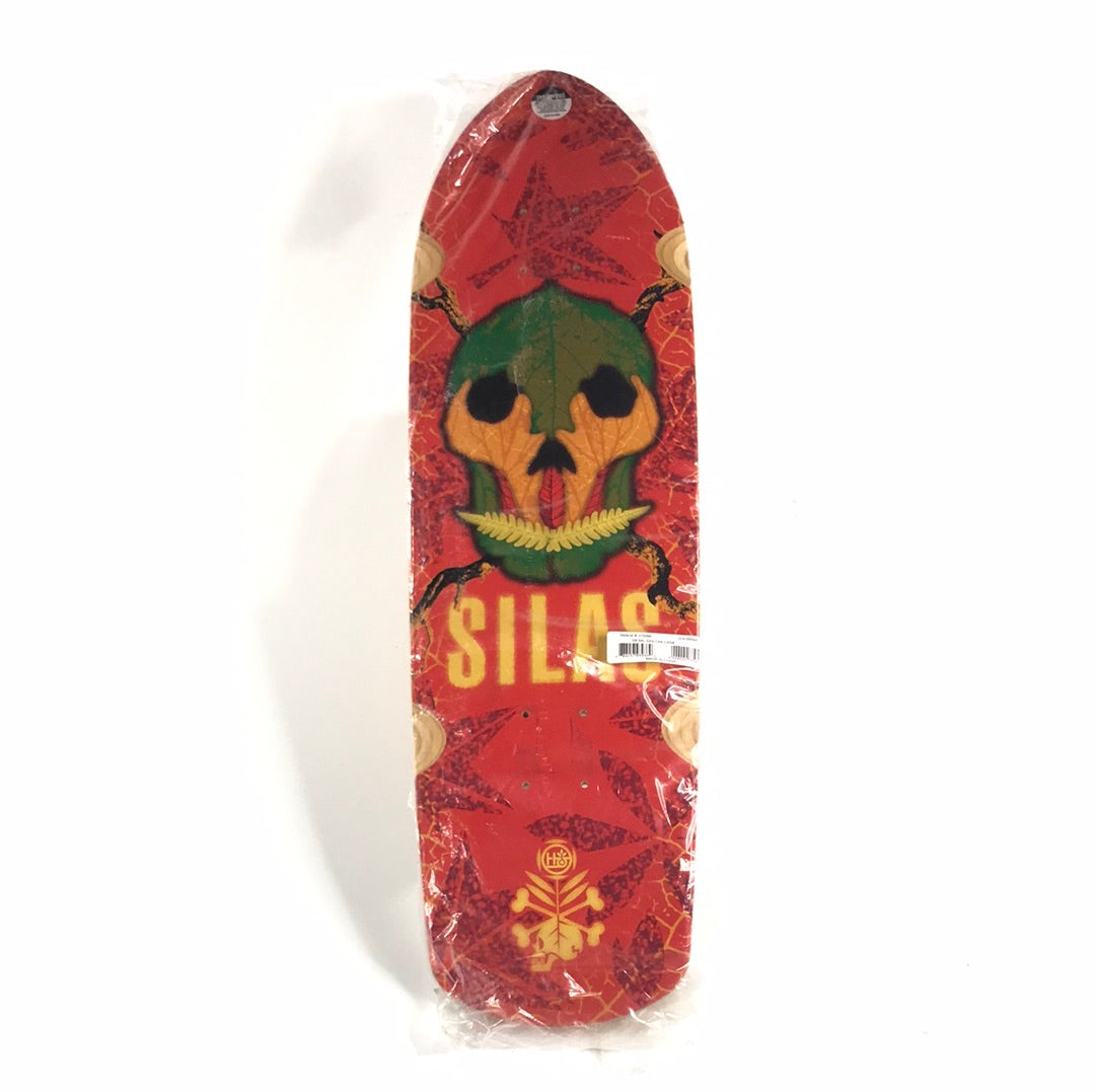 Habitat Silas Baxter Neal SB Skull Cork Cruiser Orange 8.5 Skateboard Deck
