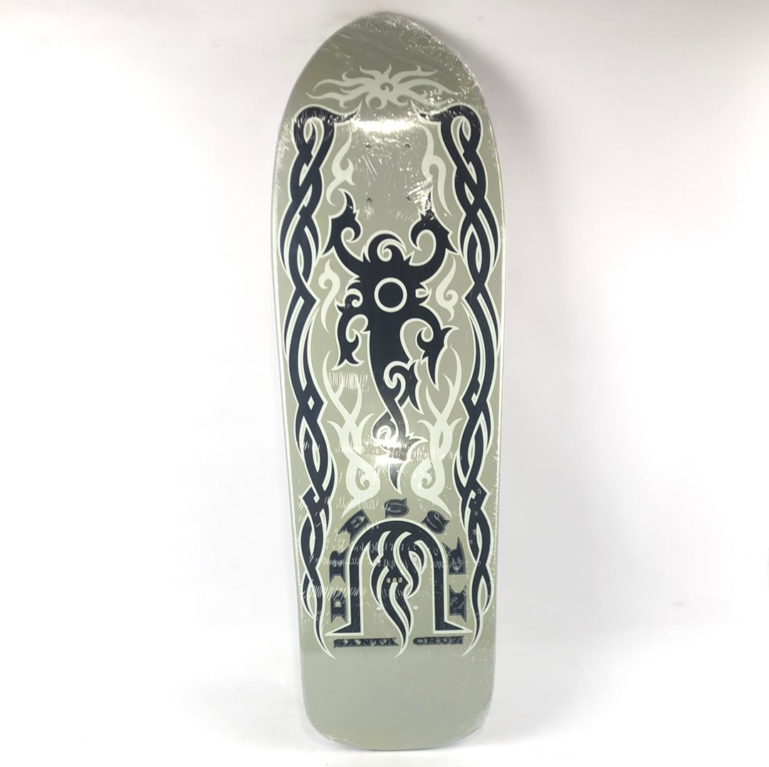 Santa Cruz Eric Dressen Dust To Dust Tribal Grey/Black 10'' Skateboard Deck 2007 Reissue