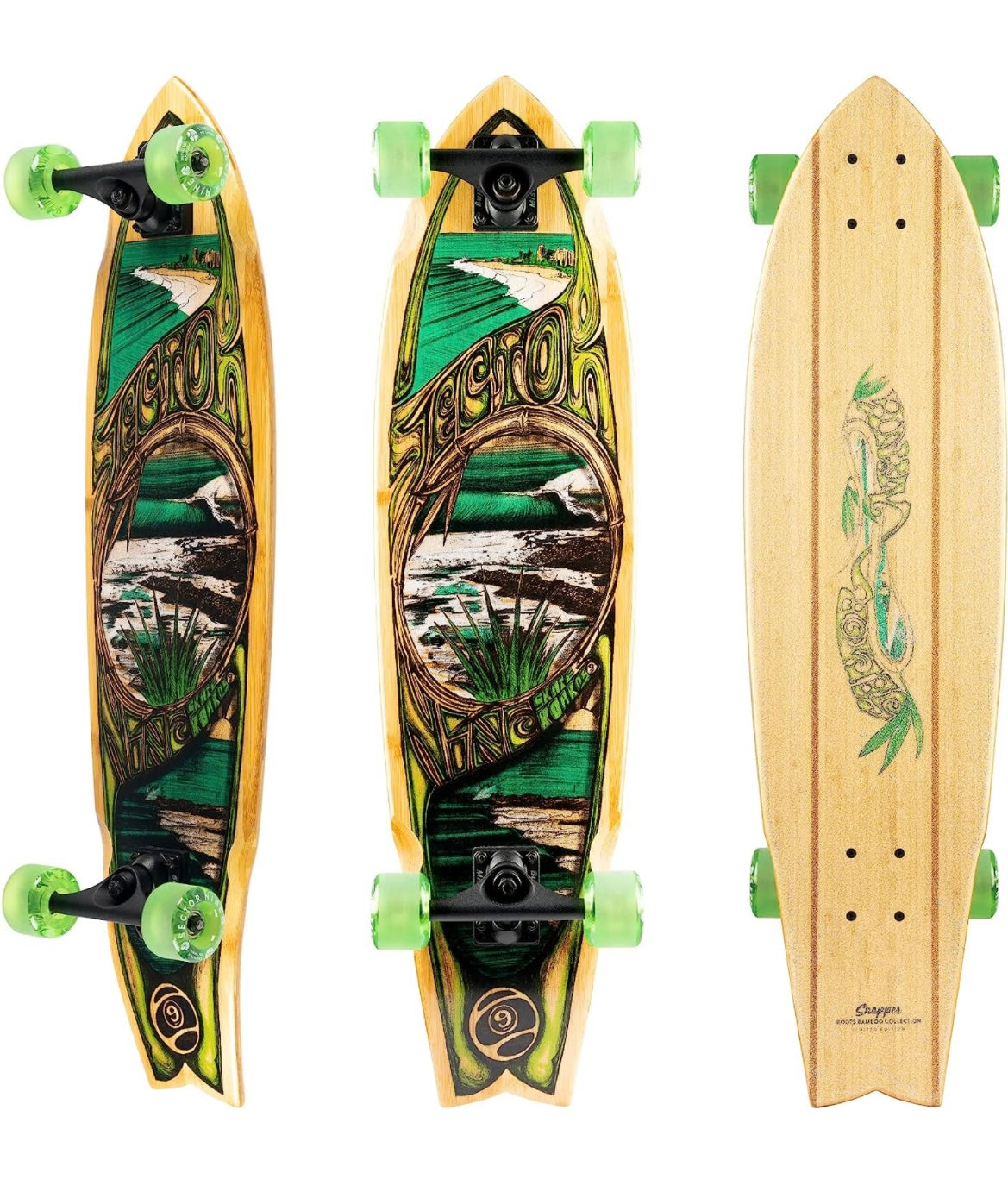 Sector Nine Snapper 8.75" x 34" Cruiser Complete Skateboard