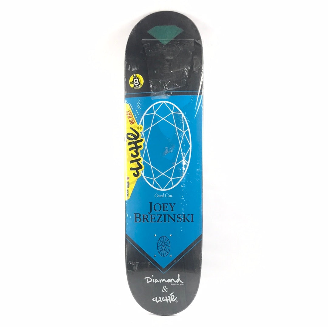 Diamond x Cliche Joey Brezinsky Oval Cut 8" Skateboard Deck