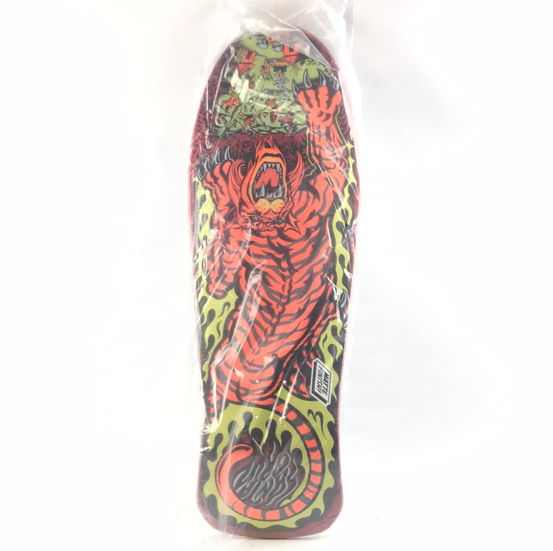 Santa Cruz Steve Salba Tiger Pink Reissue Multi 10.3'' Skateboard Deck 2014 Reissue