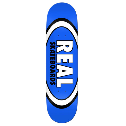 Real Team Classic Oval Blue 8.38" Skateboard Deck