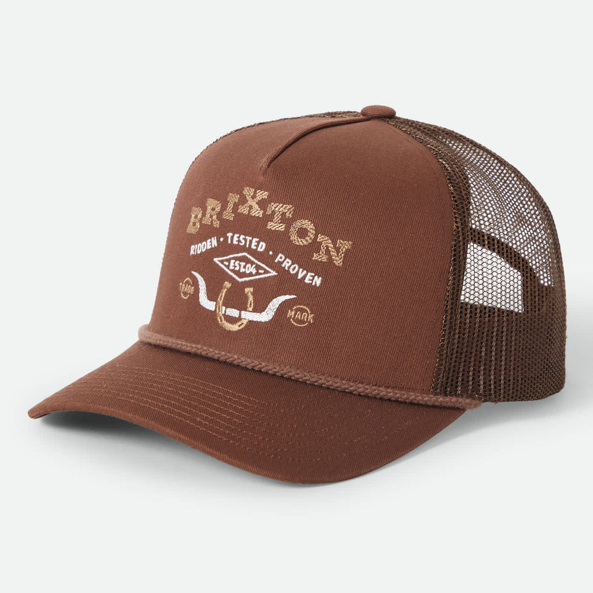 Brixton Beekman Brown/Brown C NP MP Trucker Hat