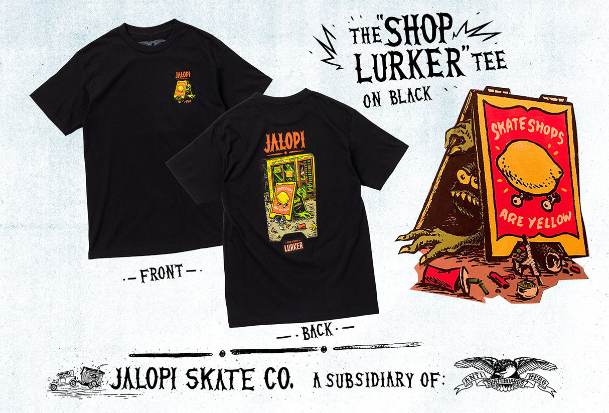 Anti Hero x Jalopi Skateshop Day 2026 The Shop Lurker Black S/s Shirt