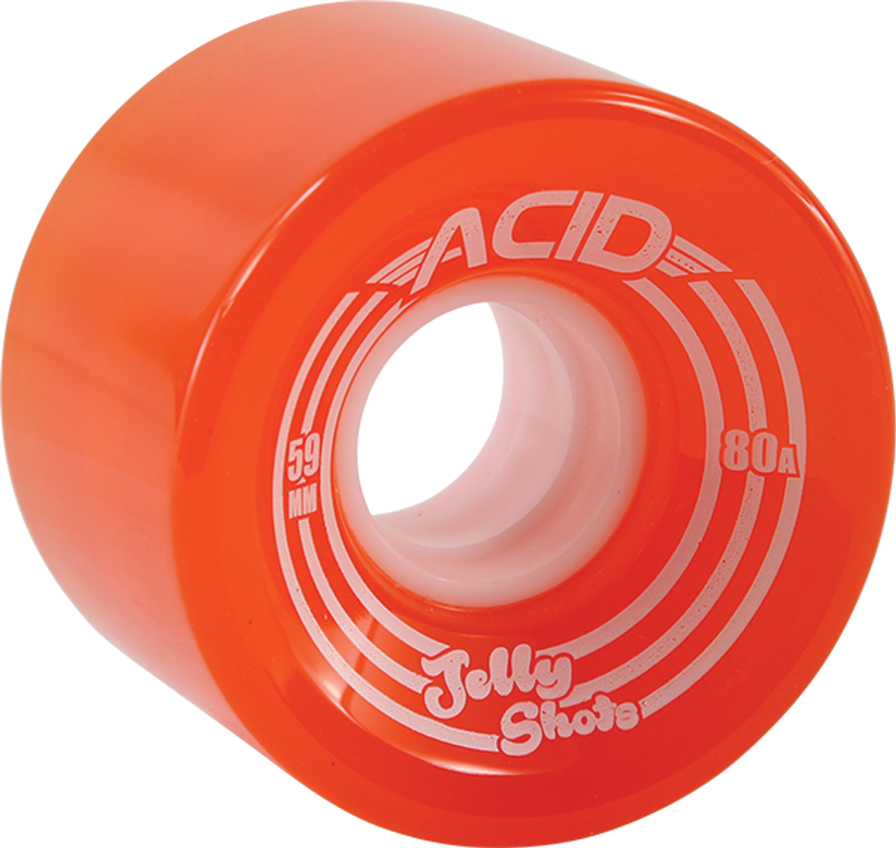 Acid Jelly Shots 80A 59mm Orange Cruiser Wheels