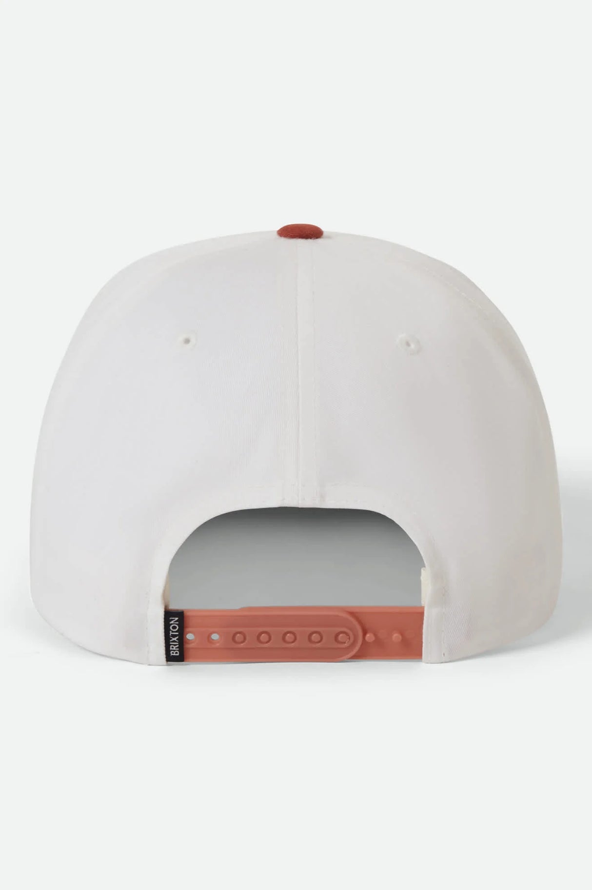 Brixton Beekman MP Off White Rust Snapback Hat